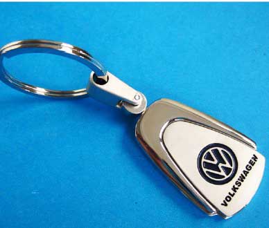 Porte clef VW Chromé