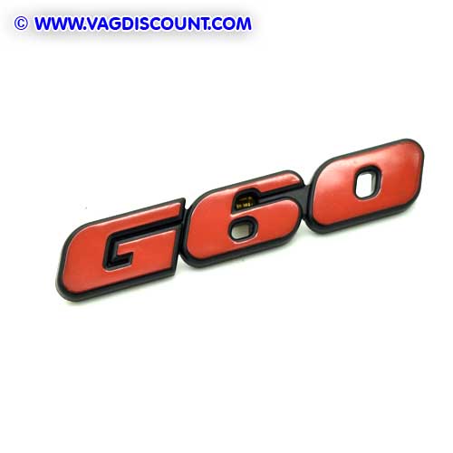 Badge Embleme Sigle Golf 2 G60 Coffre