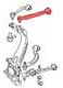 Bras de suspension A5 A7 Haut Avant droit