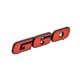 Badge Embleme Sigle G60 Calandre Rouge