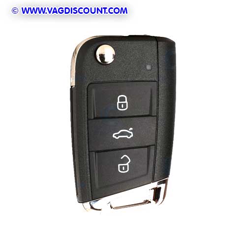 Clef de contact T-Roc Tiguan Touran Keyless