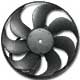 Ventilateur Golf 4 A3 S3 Lupo Polo Beetle 345mm 250/60W