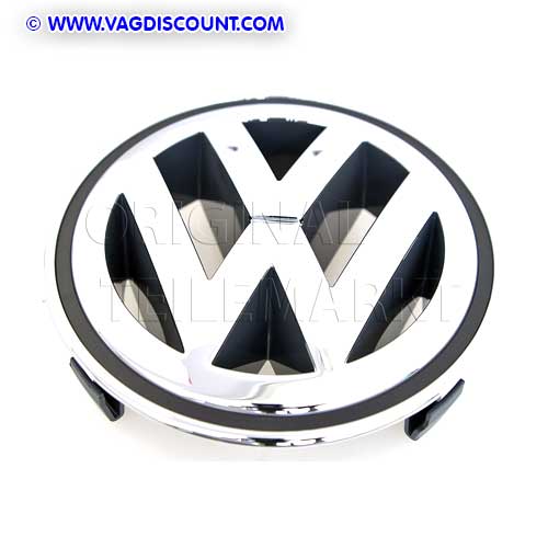 Sigle VW Calandre Polo 6R 6C 120mm