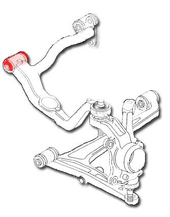 Silenbloc triangle T4 Avant  Haut Avant 91-04