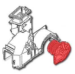 Ventilateur de Chauffage A80 A4 CLIM