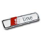 Badge Embleme Sigle Audi S-Line Coffre Porte Liseret