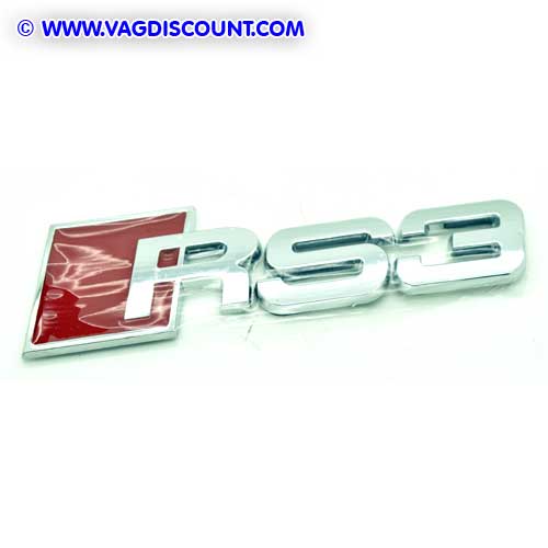 Badge Embleme Sigle Audi RS3