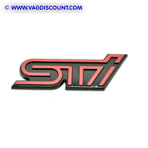 Badge Embleme Sigle Subaru WRX STI