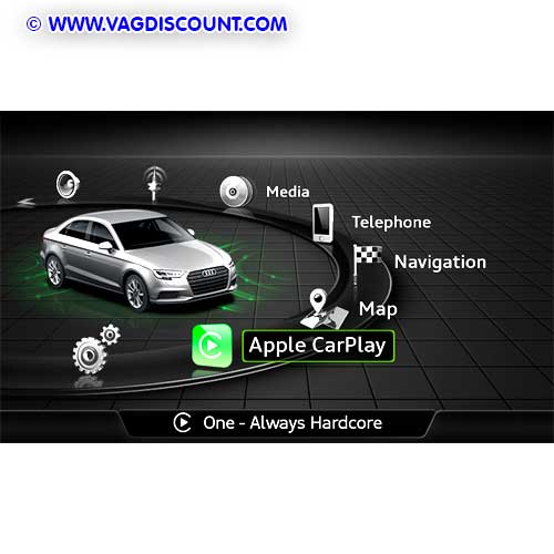 Activation CarPlay Android Auto MIB2 Audi