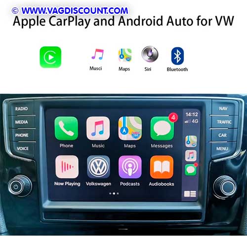 Activation CarPlay Android Auto App-Connect MIB2 VW